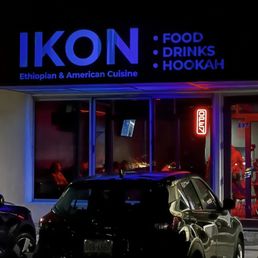 Exterior outside entrance of Ikon Restaurant & Lounge - Herndon, Virginia Exterior outside entrance of Ikon Restaurant & Lounge - Herndon, Virginia