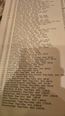 Menu photo 1 Sparks Steak House New York, NY Menu photo 1 Sparks Steak House New York, NY