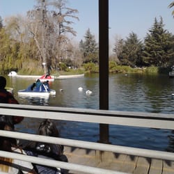 Botes Quinta Normal - Imagen de la laguna