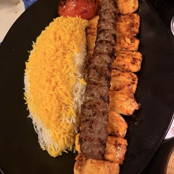 Bandar Restaurant - Chicken and Chicken Soltani (Chicken & Beef Combination) - Persian/Iranian Near Me - San Diego, California