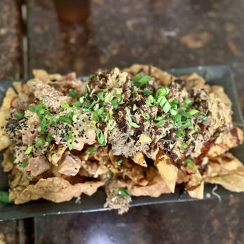 Kehau's Kitchen - Poke Nachos - Hawaiian Near Me - Aiea, Hawaii