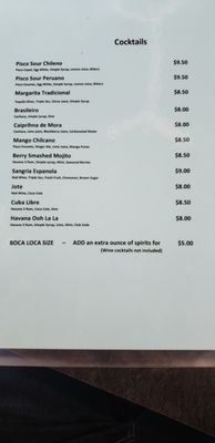 Menu photo 5 La Boca Loca Edmonton, AB Menu photo 5 La Boca Loca Edmonton, AB