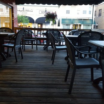 John & Mary's - tables and chairs on a deck - Pizza Near Me - Hamburg, New York John & Mary's - tables and chairs on a deck - Pizza Near Me - Hamburg, New York