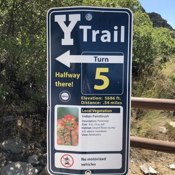 The Y - Halfway mark - Hiking Near Me