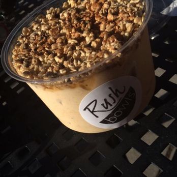 Rush Bowls - So delicious peach cobbler - Breakfast & Brunch Near Me - Denver, Colorado Rush Bowls - So delicious peach cobbler - Breakfast & Brunch Near Me - Denver, Colorado