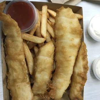 Erik's Fish & Chips - Two blue cod orders and an order of chips - Fish & Chips Near Me - Queenstown, OTA Erik's Fish & Chips - Two blue cod orders and an order of chips - Fish & Chips Near Me - Queenstown, OTA