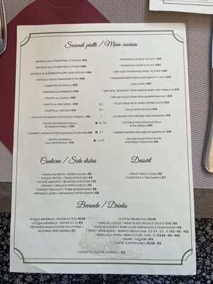 Menu photo 1 Trattoria Bordino Florence, FI Menu photo 1 Trattoria Bordino Florence, FI