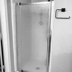 Flawless Construction - Rain glass shower door