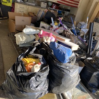Done Right Junk Removal and Cleaning Services - a pile of trash in a garage - Junk Removal & Hauling Near Me Done Right Junk Removal and Cleaning Services - a pile of trash in a garage - Junk Removal & Hauling Near Me