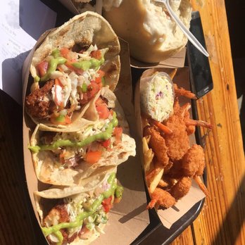 Neptune's Net - Grub: fish tacos, shrimp basket and clam chowder in a sourdough bowl hmmmm - Seafood Near Me - Malibu, California Neptune's Net - Grub: fish tacos, shrimp basket and clam chowder in a sourdough bowl hmmmm - Seafood Near Me - Malibu, California