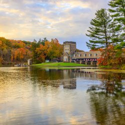 North Park - The boat house always beautiful and especially during the Fall.