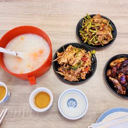 Taiwan Porridge - Fremont - Our yummy treat!