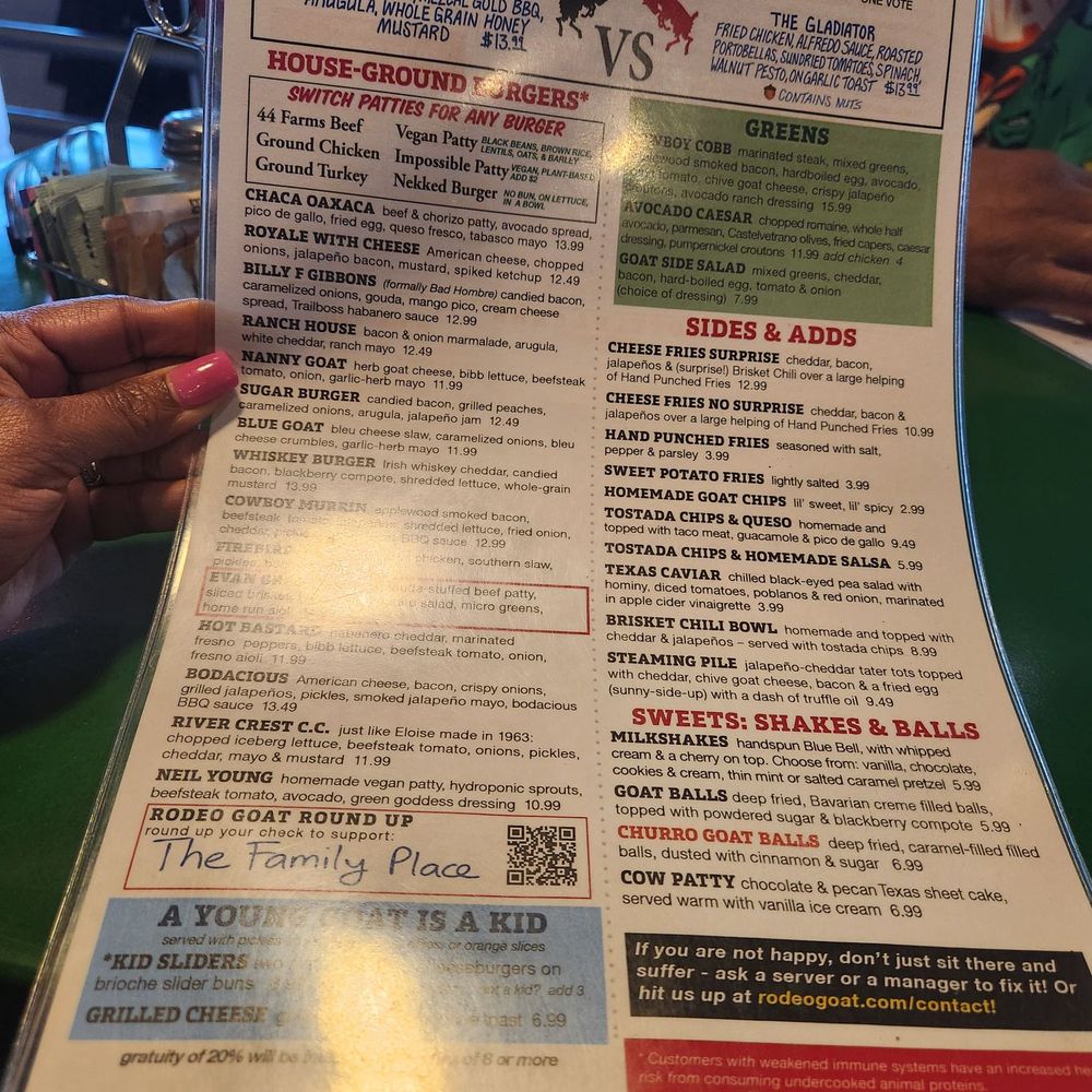 Rodeo Goat - Menu - Bars Near Me - Fort Worth, Texas Rodeo Goat - Menu - Bars Near Me - Fort Worth, Texas