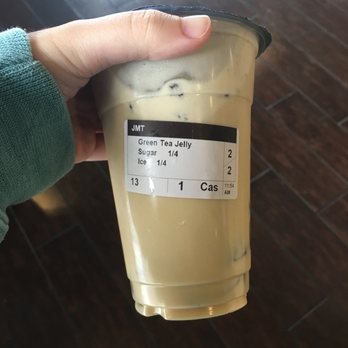 Tea Era - green milk tea with green tea jelly - Coffee & Tea Near Me - Cupertino, California Tea Era - green milk tea with green tea jelly - Coffee & Tea Near Me - Cupertino, California