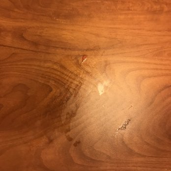 Nevada City Inn - Sticky pink stuff on top of bed stand - Hotels Near Me - Nevada City, California