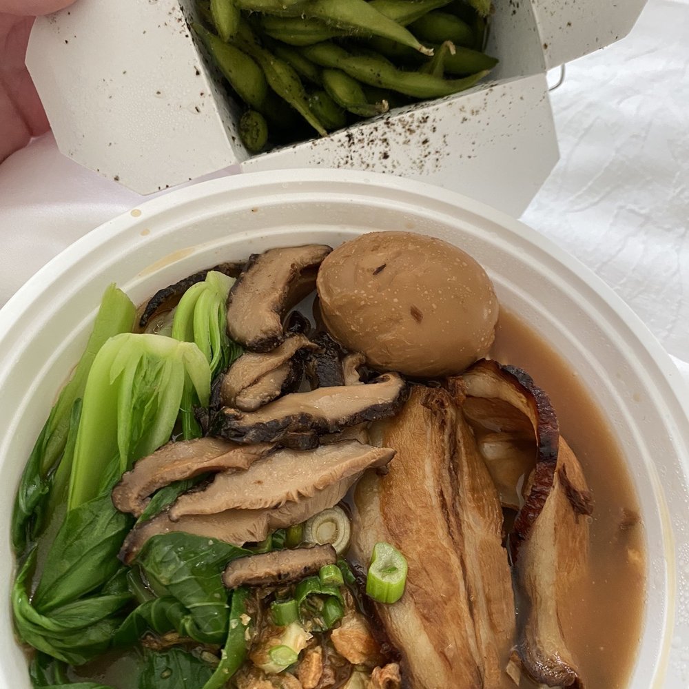 Yuzu Kitchen - Edamame & Shoyu Tare Ramen - Ramen Near Me - Pittsburgh, Pennsylvania