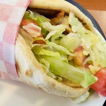 The Olive Tree Deli - a pita sandwich with lettuce and tomatoes - American Near Me - Winston Salem, North Carolina The Olive Tree Deli - a pita sandwich with lettuce and tomatoes - American Near Me - Winston Salem, North Carolina