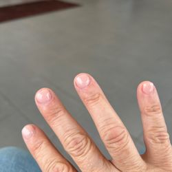 Bloomfield Nail & Spa - Waterford - Crappy job on nails. Didn't trim cuticles, filing was uneven and way too short!  $45 for this?  Never again.