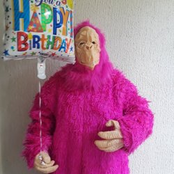 Merry Melodies Singing Telegrams - Pink Gorilla Silly-Gram