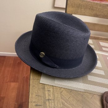 World Hat and Boot Mart - Montique Navy derby style hat..similar to the Dobbs brand - Shoe Stores Near Me - Inglewood, California World Hat and Boot Mart - Montique Navy derby style hat..similar to the Dobbs brand - Shoe Stores Near Me - Inglewood, California