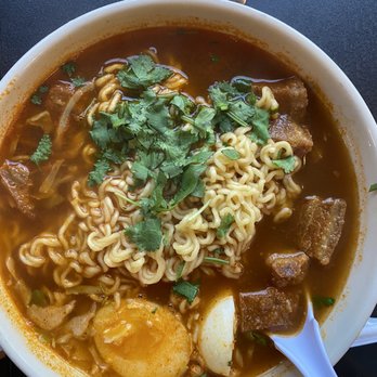 Fusion Lounge Bar & Grill - Ramen with only pork belly. - Asian Fusion Near Me - Redding, California Fusion Lounge Bar & Grill - Ramen with only pork belly. - Asian Fusion Near Me - Redding, California