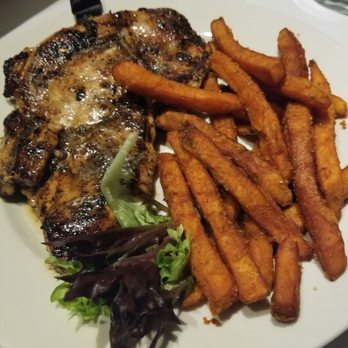 Mj's Tavern - Mike's Grilled Chicken with sweet potato fries - Gay Bars Near Me - Norfolk, Virginia