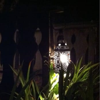 Cafe Mokka - Lantern on the patio - Coffee & Tea Near Me - Arcata, California