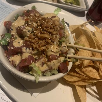 Bonefish Grill - Ahi Tuna poke - Seafood Near Me - Willow Grove, Pennsylvania Bonefish Grill - Ahi Tuna poke - Seafood Near Me - Willow Grove, Pennsylvania