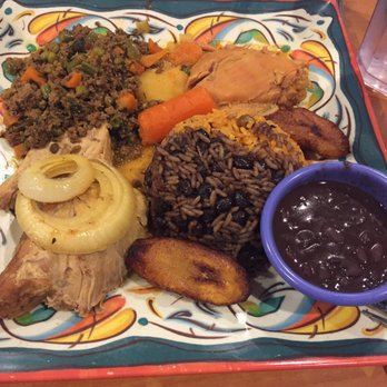 The Latin Pig Cuban Restaurant - The sampler! Super!!! Tasty every bite - Cuban Near Me - Plano, Texas