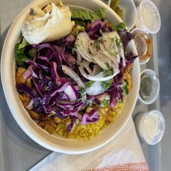Naf Naf Grill - Pembroke Pines - Chicken Shawarma Bowl