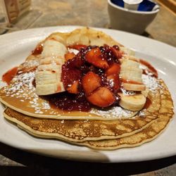 Taste of Scandinavia Bakery & Cafe - Swedish pancakes with lingonberry jam