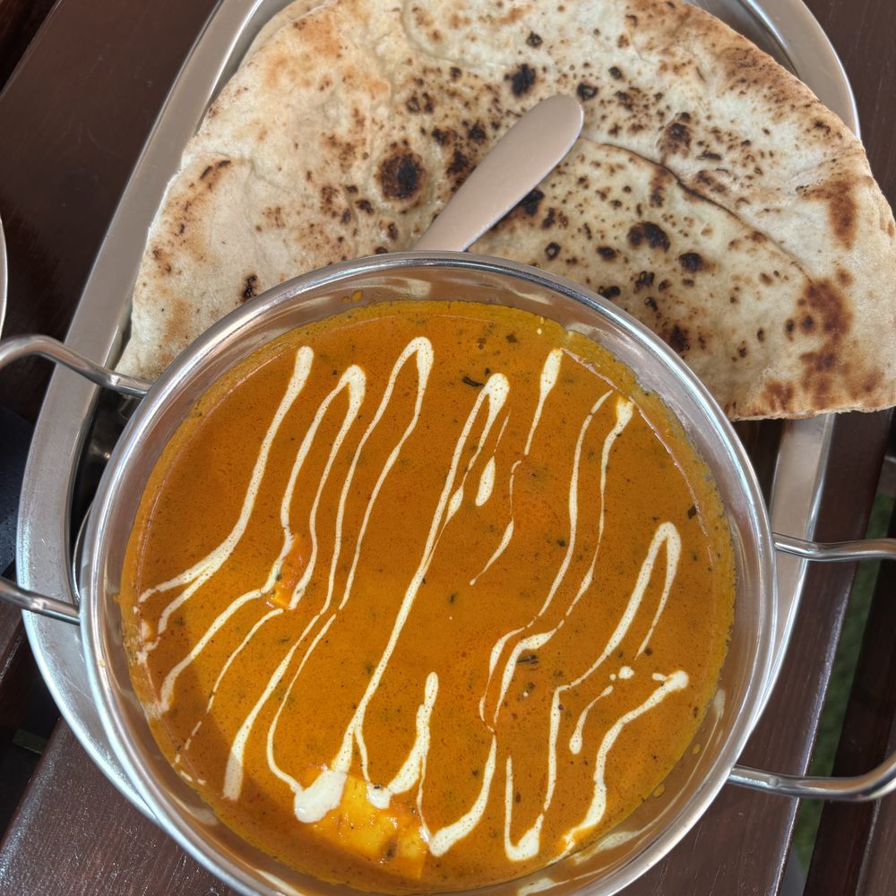 The Pakora Bar - Butter Paneer Curry with Naan - Indian Near Me - Edinburgh, EDH The Pakora Bar - Butter Paneer Curry with Naan - Indian Near Me - Edinburgh, EDH