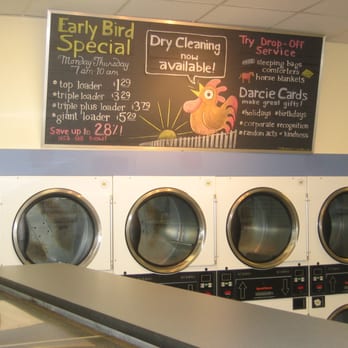 Darcies Laundry - Enjoy "Early Bird Specials" and save up to 28% every day on self-service pricing - Laundromat Near Me - Lynnwood, Washington
