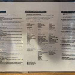 Crushed Red - Menu