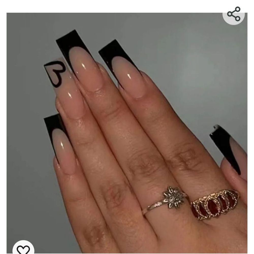 Impression Nail & Spa - What I asked for. They couldn't even get the length right. - Nail Salons Near Me - Lapeer, Michigan