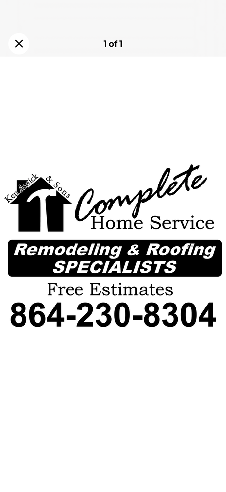 Slide of K Amick & Sons