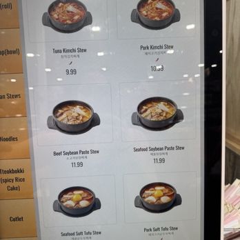 Kimchi Mart - Stew menu - Seafood Markets Near Me - Fort Lauderdale, Florida