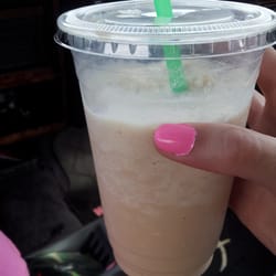 Simply Sublime Espresso - Toasted coconut white chocolate mocha blended.