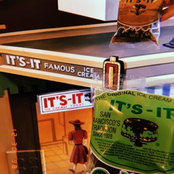 It's-It Ice Cream - Matcha and chocolate - Ice Cream & Frozen Yogurt Near Me - Burlingame, California