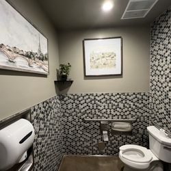 Street Corner Urban Market - Restroom to rival your high end doctor's office