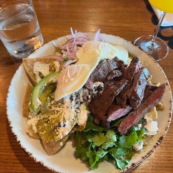 Casi Cielo - Chilaquiles with steak - Cocktail Bars Near Me - Atlanta, Georgia