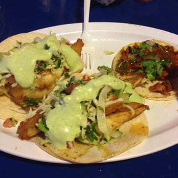Sabor - Fish tacos and pastor taco. Delicious - Mexican Near Me - Oxnard, California