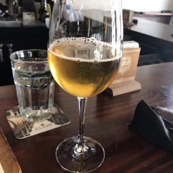 The Monk's Kettle - Pilsner in a wine glass took a bit to get used too but it worked - Bars Near Me - Oakland, California The Monk's Kettle - Pilsner in a wine glass took a bit to get used too but it worked - Bars Near Me - Oakland, California