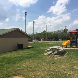 Restrooms are very close to the playground, but aren't usually clean