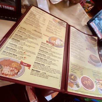 Del Carmen - Partial menu - Mexican Near Me - Dade City, Florida