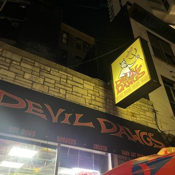 Devil Dawgs-Gold Coast - Outside of the restaurant. - Hot Dogs Near Me - Chicago, Illinois Devil Dawgs-Gold Coast - Outside of the restaurant. - Hot Dogs Near Me - Chicago, Illinois