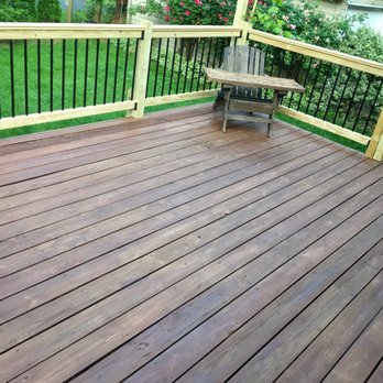 Unbeatable Repairs - A tired and weathered 11+ years old deck transformed into a backyard oasis. - Windows Installation Near Me - Staten Island, New York Unbeatable Repairs - A tired and weathered 11+ years old deck transformed into a backyard oasis. - Windows Installation Near Me - Staten Island, New York
