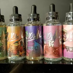 Island City Vapors - Clown eliquids by bad drip.  Amazing art, classic flavors.  This line is top notch.