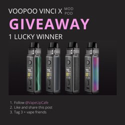 Vape Up Cafe - Smoke Shop & Kratom Bar - Giveaway! Congratulations to our lucky winner!