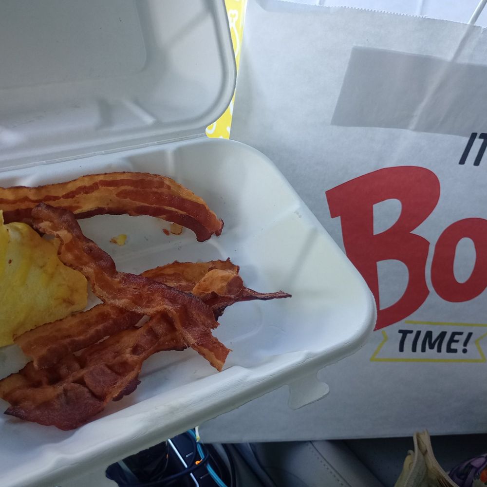 Bojangles - Bo time with this side of bacon and eggs! - Fast Food Near Me - Mt. Pleasant, South Carolina